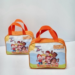 Malinha de viagem P - no tema Turminha da fé para lembrancinha - comprar online
