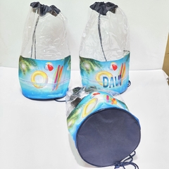 Sacochila de praia para lembrancinha na internet