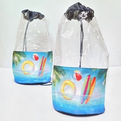 Sacochila de praia para lembrancinha