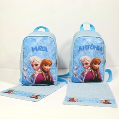 Kit Mochila com Toalhinha no tema Frozen para lembrancinha - loja online
