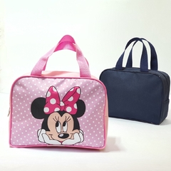 Malinha de viagem P - no tema Mickey e Minnie lembrancinha - Festa das Lembrancinhas