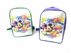Mochila no tema Turma do Mickey para lembrancinha - Festa das Lembrancinhas