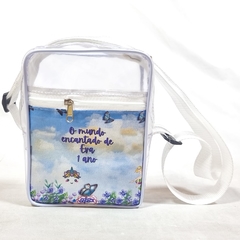 Shoulder Bag PVC tema Jardim das fadas lembrancinha - loja online