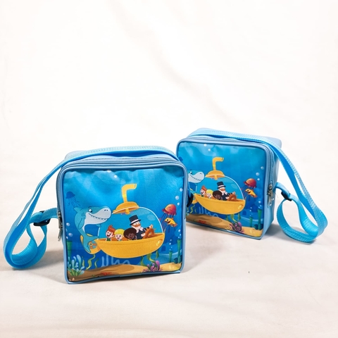 Lancheira tema Mundo Bita no fundo do mar lembrancinha