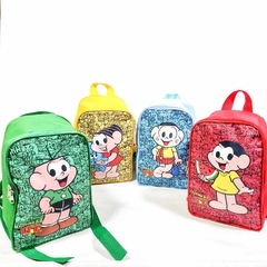 Mochila no tema Turma da Mônica para lembrancinha