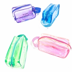 Necessaire estojo lembrancinha neon