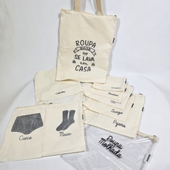 Kit organizador de viagem completo personalizado - comprar online