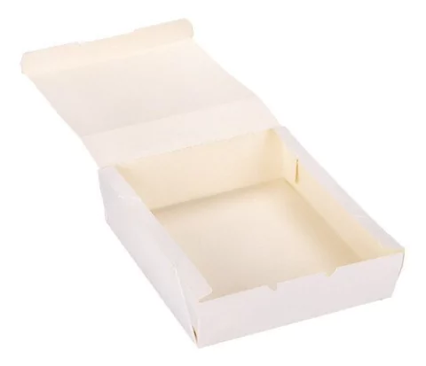 Ensaladera blanca Biodegradable 20x17x5