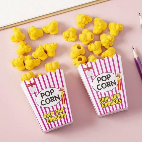GOMAS CON FORMAS DE POP CORN (UNIDAD)