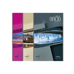 BLOCK AMERICA OFICIO X80H RAYADO