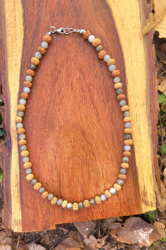 S. De rudraksha y labradorita