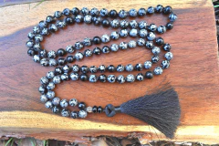 Obsidiana nevada (8mm) - comprar online