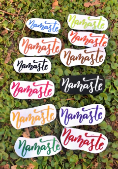 Parche bordado NAMASTE - comprar online