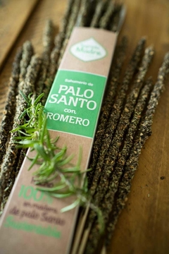 Palo santo con romero