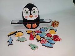 PINGUIM EQUILIBRISTA - Jogo de equilíbrio e estratégia - madeira MDF - 24 peças - loja online