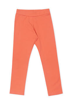 Calza frisa con lycra lisa - Coral