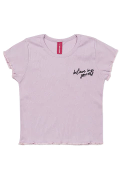 Remera de rib Believer (ART 3333) - TIENDA MISSION