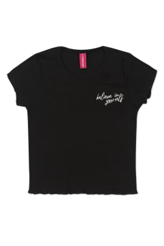 Remera de rib Believer (ART 3333) - tienda online