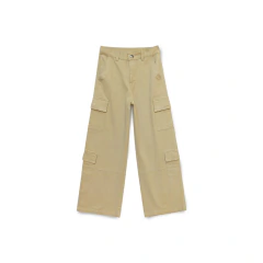 Pantalon gabardina baggy - TIENDA MISSION