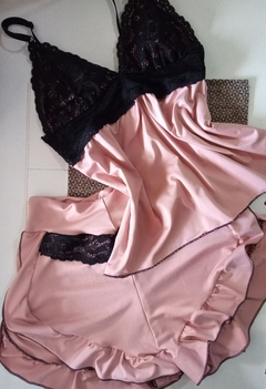 Short doll SONHO delicado com renda