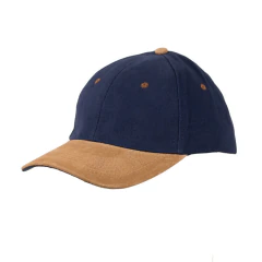 G38- GORRA ALGODON BOTON Y VISERA GAMUZA en internet