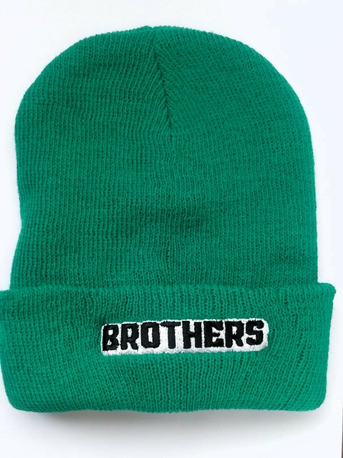 Gorros de lana con logo bordado