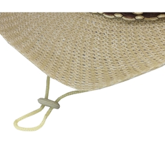 Sombrero cowboy hilo poliéster con cordón. Código 231061KK - tienda online