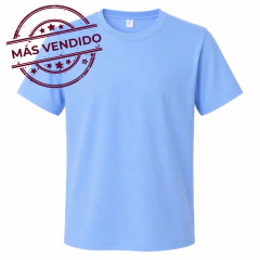 IND13 - Remera Algodón Peinado 24.1 Para Niños Unisex