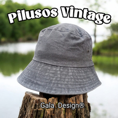 G76 - PILUSOS PRELAVADOS - GALA DESIGN - Mayorista de gorras Buenos Aires.