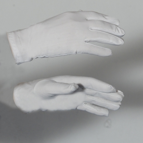 IN3002B - GUANTES PRIMERA PIEL BLANCOS