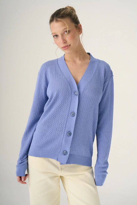 Cardigan Lycra Lily (SS26CR008) - comprar online