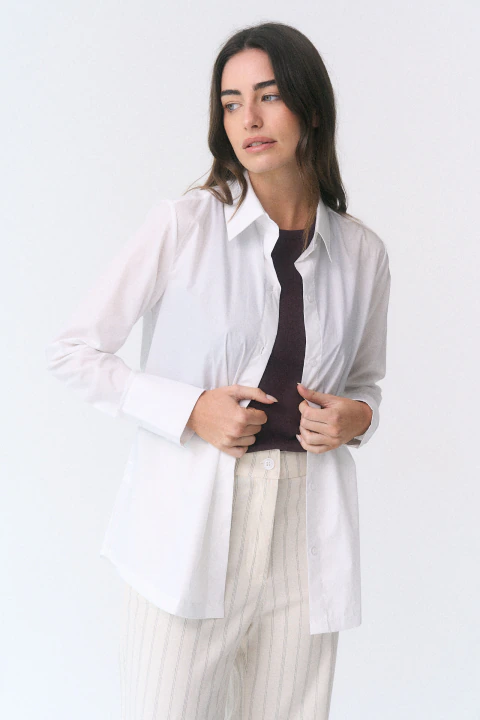 Camisa Poplin Agen II (SS27CM027)