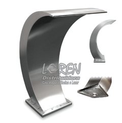 Cascata em inox para piscina Grand Wave - comprar online
