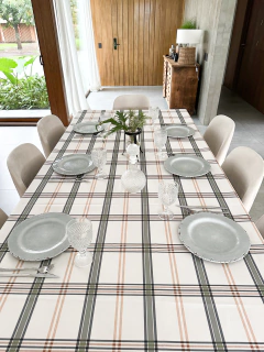 Mantel escoces verde - comprar online