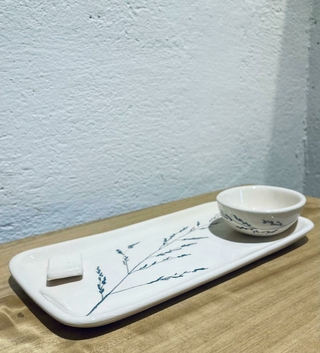 Set Sushi Cerámica HOJA - comprar online