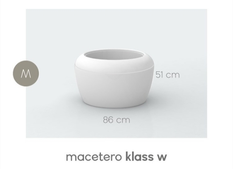 Macetero Klass W tamaño M