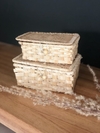 Baúles de esterilla de bambú x2