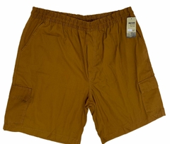 Bermuda Sarja Cargo Plus Size com Elástico