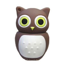 Pen drive Coruja Marrom