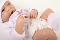 BEBE BEBOTE ABRIL SANTI RECIEN NACIDO ART118B CASITA DE MUÑECAS - tienda online