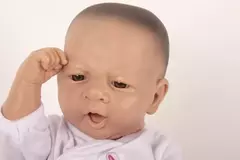 BEBE BEBOTE ABRIL SANTI RECIEN NACIDO ART118B CASITA DE MUÑECAS - CIUDAD RAYUELA