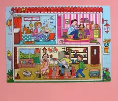 ROMPECABEZAS FAMILIA 28 PIEZAS GRANDES PUZZLE PLAN Z en internet