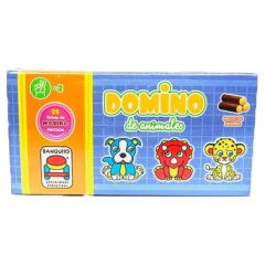 JUEGO DOMINO DE ANIMALES CHICO BANQUITO ARG