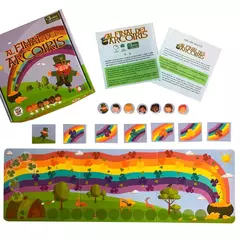 AL FINAL DEL ARCO IRIS BARCO DE PAPEL en internet