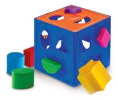 CUBO DIDACTICO ENCASTRE FORMAS GEOMETRICAS DURAVIT - comprar online