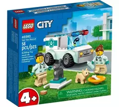 LEGO CITY FURGONETA VETERINARIA DE RESCATE 58 PZS 60382