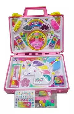 VALIJA JULIANA MAKE UP UNICORNIO CHICA - comprar online