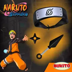 KIT NINJA NARUTO SET ACCESORIOS TAPIMOVIL - CIUDAD RAYUELA