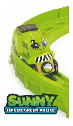 TRENCITY KIT 8 AVANZADO PISTA CON VEHICULO MADERA - CIUDAD RAYUELA