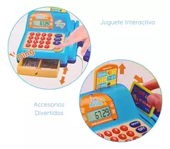 CAJA REGISTRADORA CON ACCESORIOS TINY MARKET - comprar online